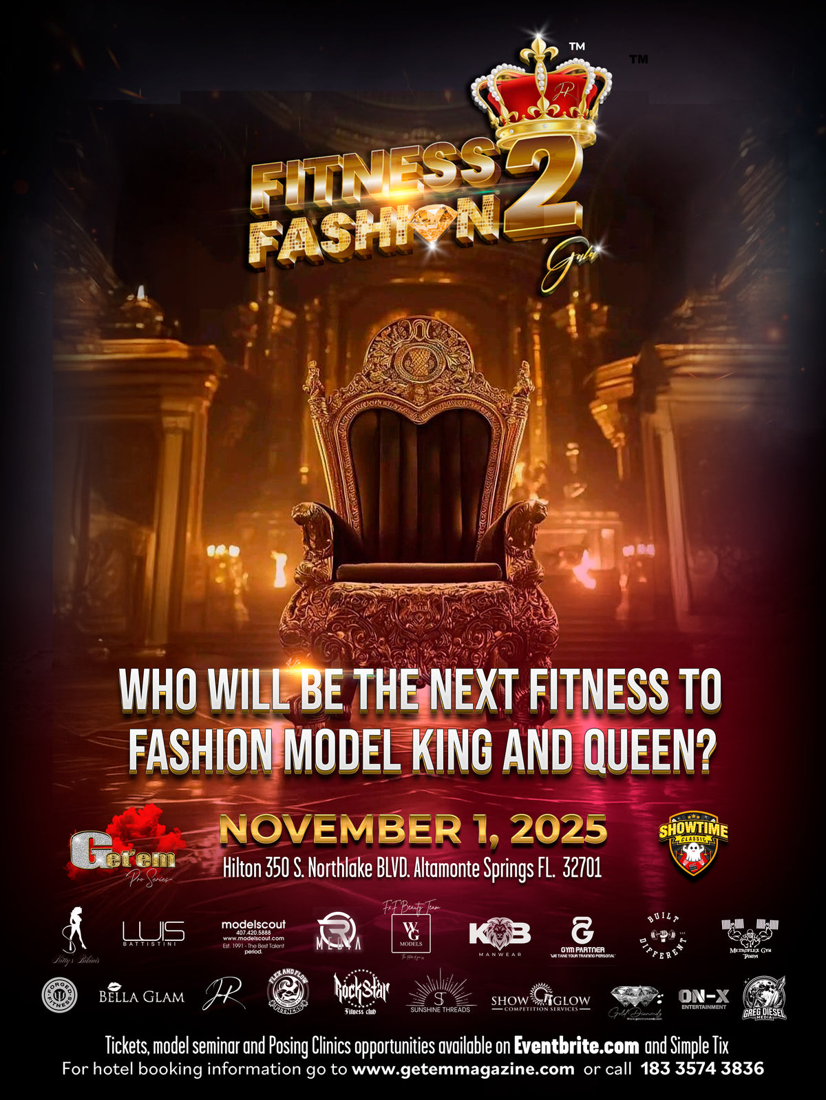 2025 Fitness 2 Fashion General Admission Ticket