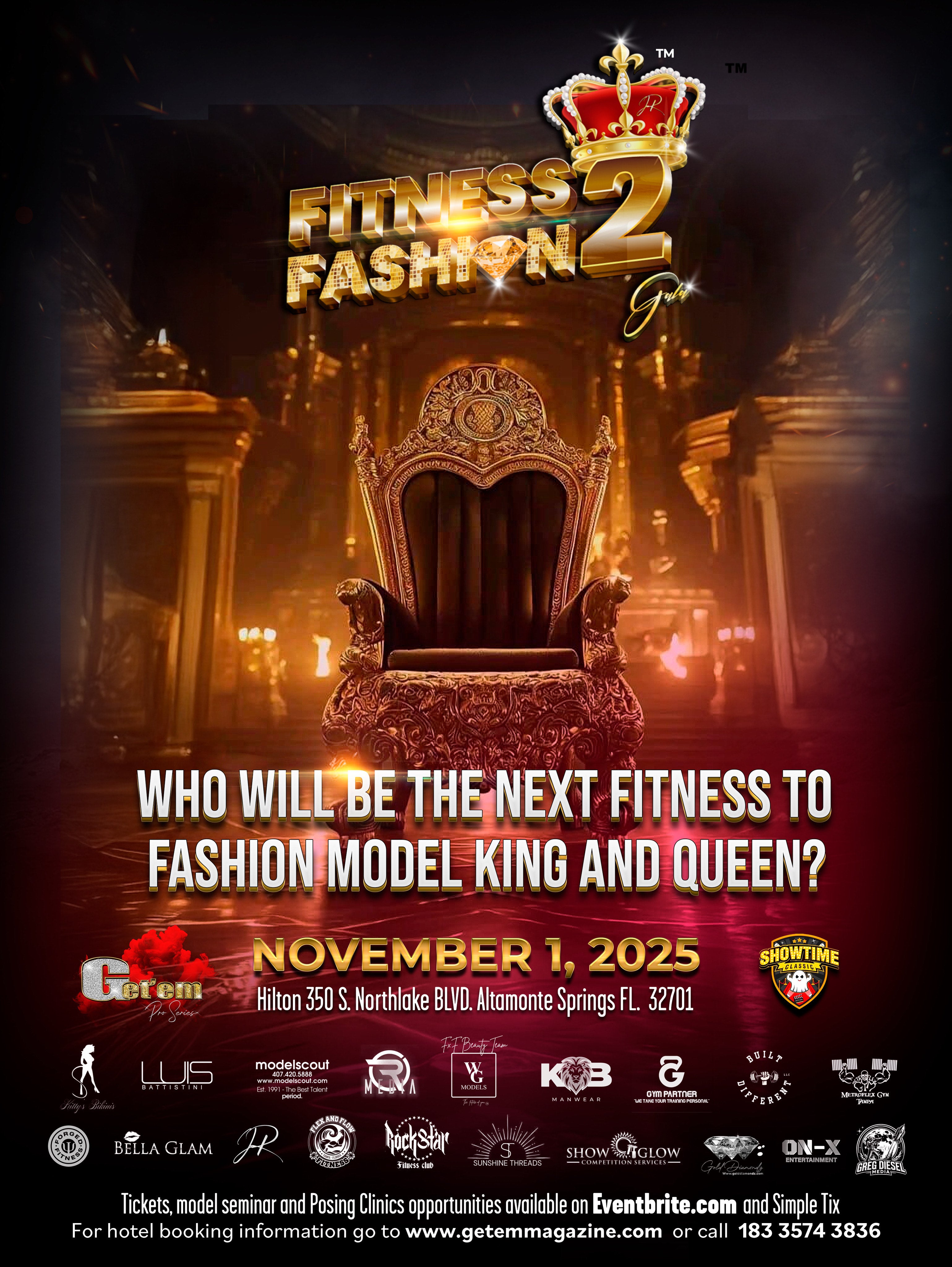 2025 Fitness 2 Fashion General Admission Ticket