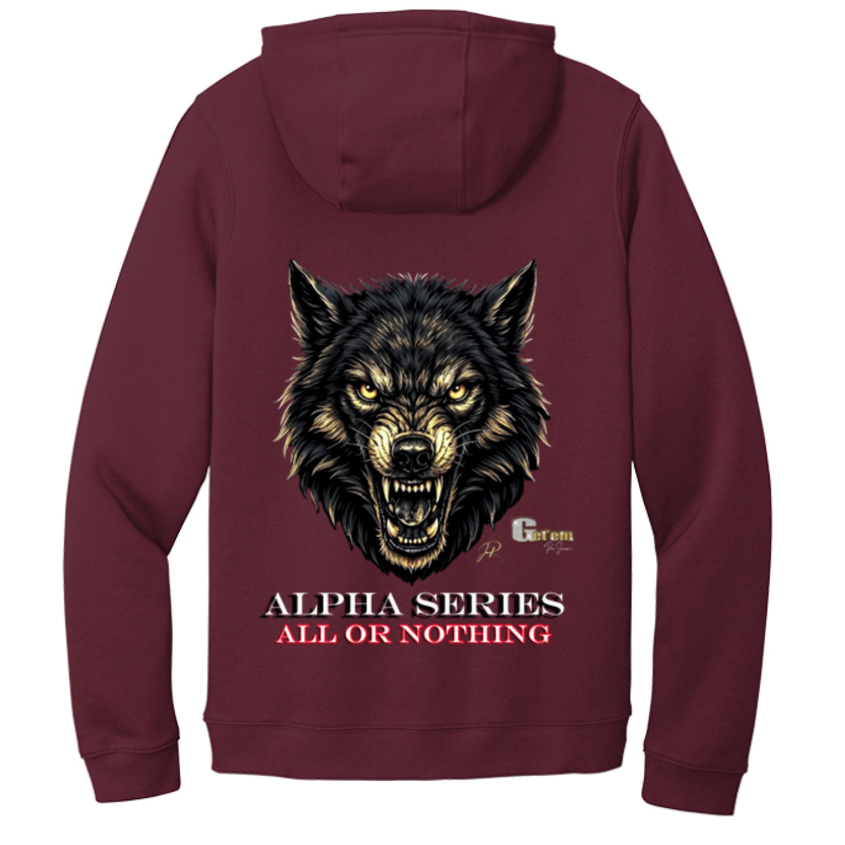 Dark Maroon - BACK