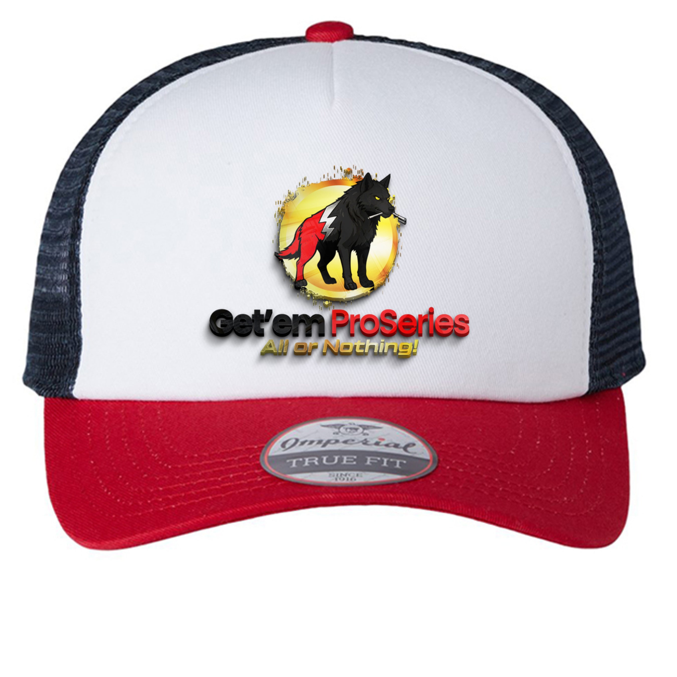 White/ Red/ Dark Navy - FRONT